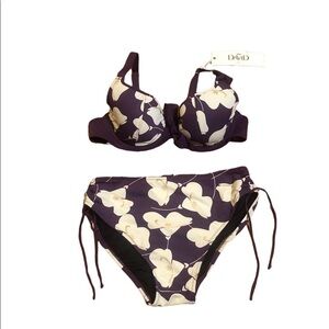 David swimwear floral womens